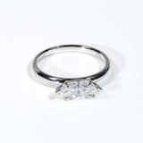 Marquise Ring 10K 14K 18K Gold S925 6prongs Moissanite Diamond D Color VVS1 Clarity for Woman Wedding Birthday Gift Party Charms