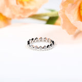 Heart Shape Ring S925 10K 14K 18K Moissanite Diamond D Color Proposal Engagement Wedding Banquet Band Premium Gift Bezel Setting