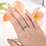 Heart Shape Ring S925 10K 14K 18K Moissanite Diamond D Color Proposal Engagement Wedding Banquet Band Premium Gift Bezel Setting