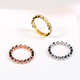 Heart Shape Ring S925 10K 14K 18K Moissanite Diamond D Color Proposal Engagement Wedding Banquet Band Premium Gift Bezel Setting