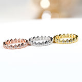 Heart Shape Ring S925 10K 14K 18K Moissanite Diamond D Color Proposal Engagement Wedding Banquet Band Premium Gift Bezel Setting