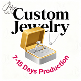 Custom Moissanite Jewelry Fashion Style  Lab Diamond CZ S925 9K 10K 14K 18K Customize Jewelry Different Materials GRA Jewel Gift