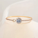 Series Closed Bracelets Set with Moissanite These Bracelets Are Exclusively for Women and Make An Ideal Engagement Gift