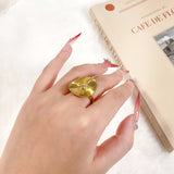 Custom Ring Available in S925/18K Gold Set with Diamond Designed Exclusively for Women Suitable As A Commemorative Gift Unique