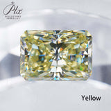 Loose Moissanite Stone 1 Carat Size 5x7mm Lab Grwon Diamond Brilliant Radiant Cut D Color  charms for jewelry making