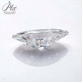 Moissanite Stone Princess Heart Marquise Emerald Radiant Round Pear Oval Cushion Asscher Cut GRA Certificate 0.3ct-5ct
