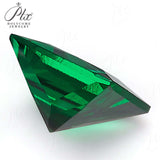 Hypoallergenic DIY Jewelry Loose Multi-Size Princess-Cut Zambian Emeralds Are Perfect And They Can Also Be Packaged As Christmas Gifts