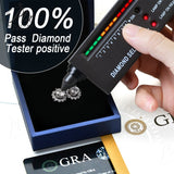 Moissanite 12 Colors Diamond Screw Back 2 in 1 Stud Earrings Multi Color 0.5-1ct Women 925 Silver New Fine Jewelry Wedding Jewel