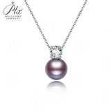 Moissanite Necklace 925 Silver with VVS1 Clarity Multiple Styles Available High-Quality Sparkling Jewelry for Women’s Events
