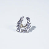 Earrings with 2.4CT D Color Marquise Cut Moissanite 925 Silver Plated White Yellow Rose Gold Ear Stud Women Fashion Daily Jewely