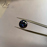 Imperial Purple Round Moissanite VVS1 Grade Vibrant Color & Sparkle Ideal for Engagement Rings & Luxury Jewelry Designs
