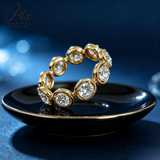 Lab Grown Diamond Ring 925 Sterling Silver 10k 14k 18k IGI Certified Round Cut Hypoallergenic Wedding Ring Engagement Ring Factory Direct Sale Daily Wear Commuter‑Friendly