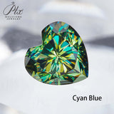 Moissanite Loose Stone Heart Cut D Color with GRA Certificate Beads for DIY Jewelry Making Wholesale Top Quality No Fade Beads