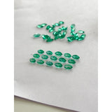 Loose Multi-Size Marquise-Shaped Zambian Emeralds Are Not Only Hypoallergenic But Also Exquisite Making Them Wonderful Raw Materials For DIY Christmas Gift Brooches