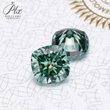 Moissanite Stone Wholesale D Color Cushion Cut 0.5CT-10CT Moissanite Loose Stone Gemstone for Jewelry Making with GRA Report