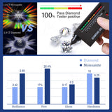 Classical Style 4 Claws Setting Round Brilliant Cut Moissanite Ear Studs D Color Moissanite Ear Jewelry