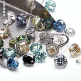 Moissanite Stone Wholesale D Color Cushion Cut 0.5CT-10CT Moissanite Loose Stone Gemstone for Jewelry Making with GRA Report