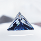 100% Real Moissanite Stone Triangle Cut Multicolor VVS1 Loose Beads With Certificate For Women Jewelry Making Charms Wholesale