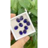 0.33-8.6ct Multi-Size Loose Oval Lab-Grown Sapphires Anti-Allergy & Durable Supplies For DIY Jewelry Projects