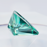 100% Real Moissanite Stone Triangle Cut Multicolor VVS1 Loose Beads With Certificate For Women Jewelry Making Charms Wholesale