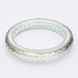 Customized Moissanite Gemstone Bangles Round D Color Full Size Fine Fashion Elegant for Woman Man Anniversary Party Gift Charms