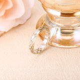 Moissanite Gemstone Custom Ring Round Shape Exquisite and Stylish Unisex Design Ideal as a party gift or fashion accessory