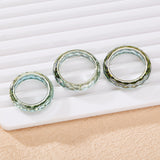 Moissanite Gemstone Custom Ring Round Shape Exquisite and Stylish Unisex Design Ideal as a party gift or fashion accessory