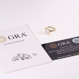 Ruby/Sapphire/ZambiaMoissanite Plated 11-Color Radiant-Cut Ring Classic Ladies' Jewelry Holiday Gift Anti-Allergic