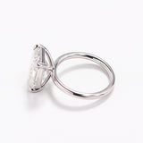 Ruby/Sapphire/ZambiaMoissanite Plated 11-Color Radiant-Cut Ring Classic Ladies' Jewelry Holiday Gift Anti-Allergic