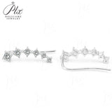 Exquisite Lab Grown Diamond Earrings New Arrival Design 10K/14K/18K Solid White Gold DEF VVS Minimalist Stud Earrings for Women Hypoallergenic for Daily Wear Factory Direct Supply