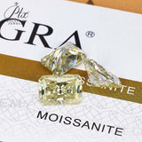 Loose Moissanite Stone 1 Carat Size 5x7mm Lab Grwon Diamond Brilliant Radiant Cut D Color  charms for jewelry making