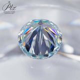 Sparkling Multicolor Moissanite Oval Cut 8Hearts 8Arrows Brilliant Facets Exquisite Loose Gemstones for Jewelry Crafting
