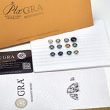 Lab Grown Moissanite Diamond Primary Color VVS1 Clarity Round Shape Brilliant Cut Beads Advanced Jewelry Making Materials