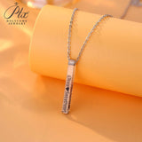 Moissanite Cubic Pendant Necklace VVS1 D Color 35mm  for Women Man S925 Sterling Silver Luxury for Lady GRA Gift Jewelry Custom