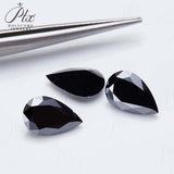 Multicolor Pear Shape Moissanite Diamond Wholesale Loose Stones Lab Grown for Gemstone Charms Engagement Jewelry GRA Certificate
