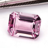 0.25-8.27ct Emerald Cut Lab-Grown Padparadscha Loose Stones - Exquisite Anniversary Gift Choice