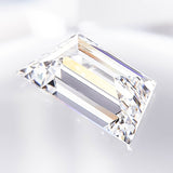 Lab Grown Diamond Trapeze Shape 1.04CT VS1 IGI Certificate White Top Gemstone CVD HPHT DIY Material Jewelry Rings Women Charms
