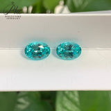 0.34-9.7CT Oval Cut Lab-Grown Paraiba Loose Stones - Ideal DIY Jewelry Making Essential