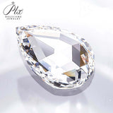 Rose Pear Shape 3.02ct VS1 Lab Grown Diamond F Color Gemstone IGI Certificate CVD HPHT DIY Material Making Jewelry Charms Ring