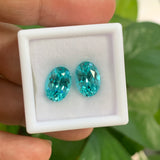 0.34-9.7CT Oval Cut Lab-Grown Paraiba Loose Stones - Ideal DIY Jewelry Making Essential