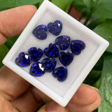 0.34-7.85ct Anti-Allergy Multi-Size Loose Heart Lab-Grown Sapphires Essential Materials For DIY Jewelry Crafting