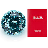 Round Cut Lab-Grown Paraiba Loose Stones - Perfect Christmas Gift For Festive Gifting