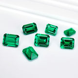 Bulk Wholesale Of Multi-Size Colombian Lab-Grown Emeralds Which Can Be Used As Jewelry Raw Materials And Given To Lovers