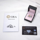 6 Prong Setting Round Moissanite Starlight Queen Pavé Ring