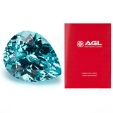 0.24-5.78CT Pear Cut Lab-Grown Paraiba Loose Stones - Wholesale Price Elegant Gift Selection