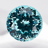 Round Cut Lab-Grown Paraiba Loose Stones - Perfect Christmas Gift For Festive Gifting
