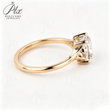 1-3ct Lab Grown Diamond Ring 925 Sterling Silver IGI Certified Cushion Cut Hypoallergenic Wedding Ring Engagement Ring Factory Direct Sale Daily Wear Commuter‑Friendly