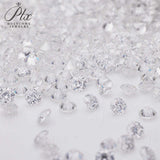 [ Big Factory ] Wholesale 1ct Loose Moissanites Stone Small Size 0.7mm~3.0mm D Color VVS1 Lab Grown Black Moissanite Diamonds