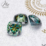 Moissanite Stone Wholesale D Color Cushion Cut 0.5CT-10CT Moissanite Loose Stone Gemstone for Jewelry Making with GRA Report