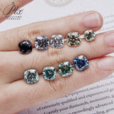 Moissanite Stone Wholesale D Color Cushion Cut 0.5CT-10CT Moissanite Loose Stone Gemstone for Jewelry Making with GRA Report